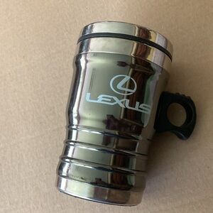 LEXUS Mug Stainless Steel Insulated Travel Mug 5” x 3”